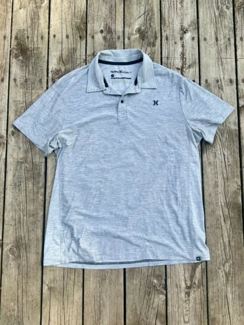 Polo Shirt Gray Tech Hurley - L